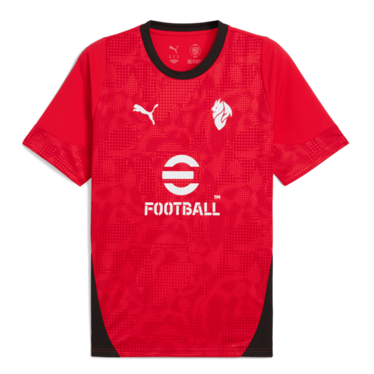 Puma AC Milan Training Jersey 25/26 (Red/Black) | SoccerWearhouse