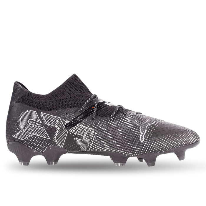 Puma Future 7 Ultimate FG/AG Soccer Cleats (Puma Black/Puma Silver) | SoccerWearhouse