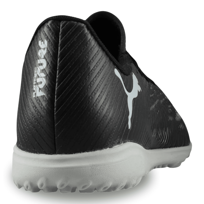 Puma Future 8 Play Turf Soccer Shoes (Black/Cool Grey/Fluo Green) | SoccerWearhouse