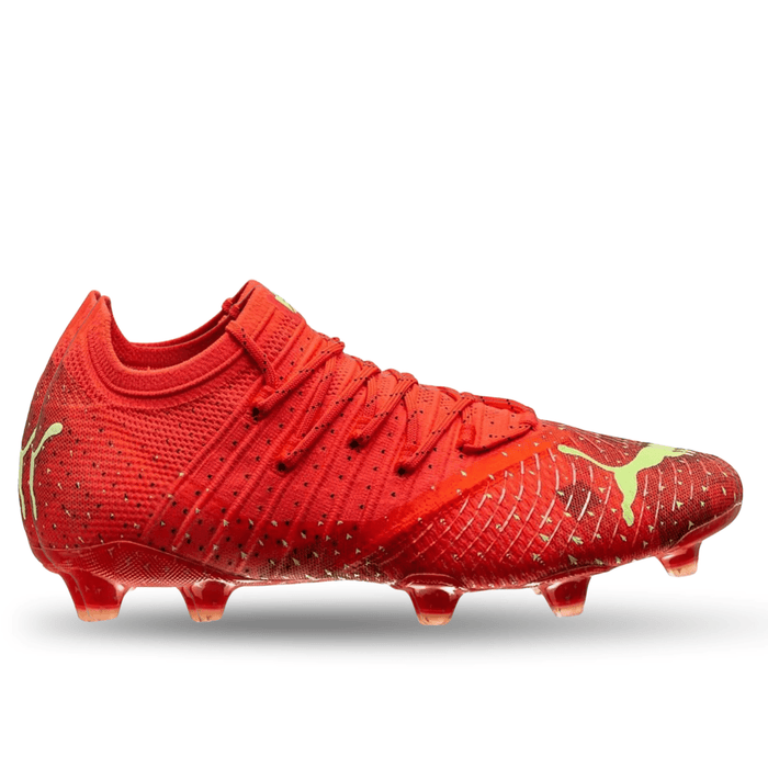 Puma Future Z 1.4 FG/AG Soccer Cleats (Fiery Coral/Fizzy Light) | SoccerWearhouse