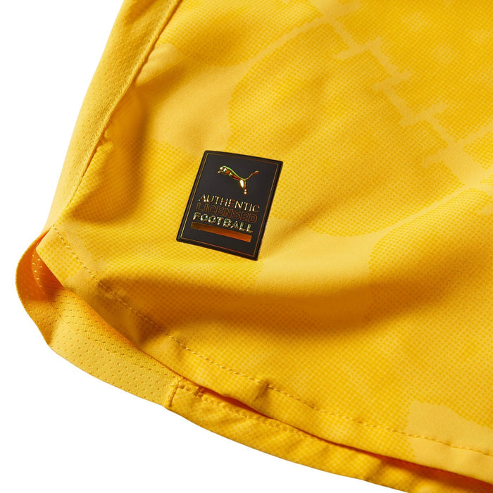 PUMA Men's AC Milan Third Jersey 25/26 (Sunny Yellow/Dark Myrtle) | SoccerWearhouse