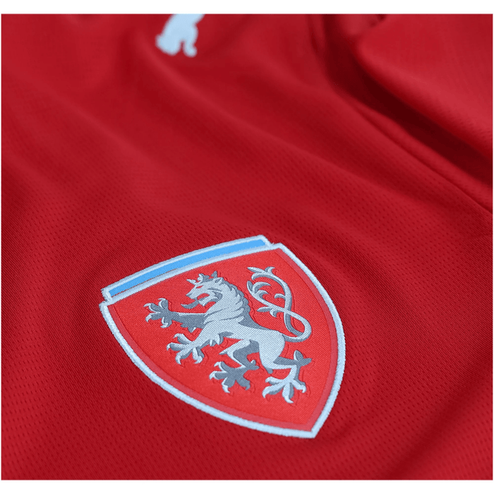 Puma Mens Czech Republic Home Stadium Jersey 2026 (Dark Cherry/Navy) | SoccerWearhouse