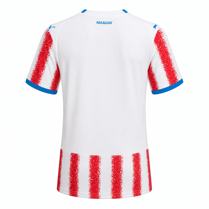 Puma Mens Paraguay Home Stadium Jersey 2026 (Puma Red/White) | SoccerWearhouse