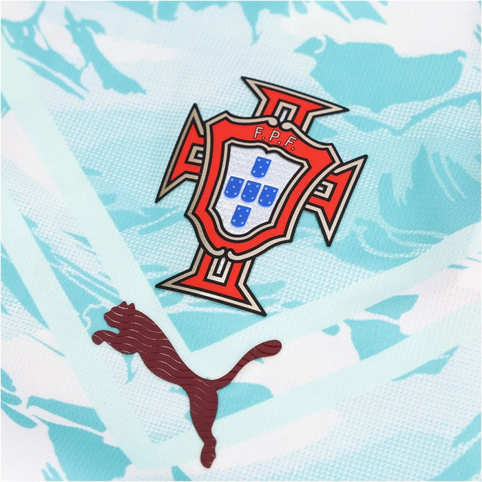 PUMA Men's Cristiano Ronaldo Portugal 2026 Away Stadium Jersey (White) | SoccerWearhouse