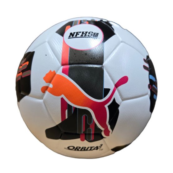 Puma Orbita 3 TB NFHS Soccer Ball (White/Multi) | SoccerWearhouse