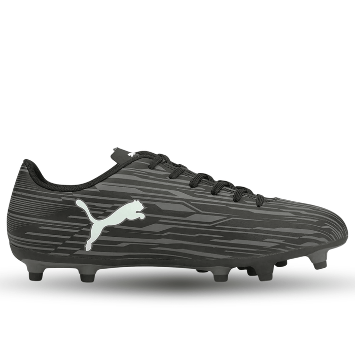 Puma Rapido III FG/AG Soccer Cleats (Puma Black/Castlerock) | SoccerWearhouse