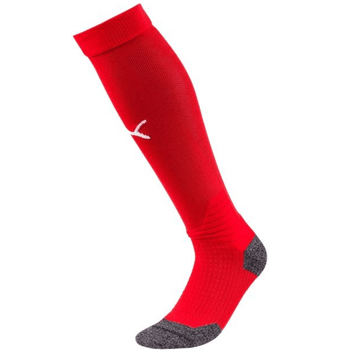 Puma Team Liga Socks (Red) | SoccerWearhouse