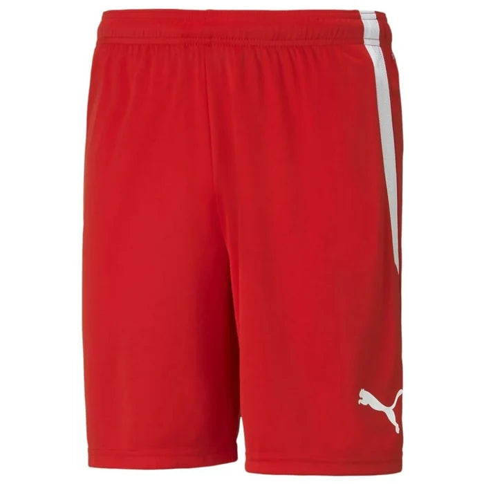 Puma teamLIGA Soccer Shorts (Red) | SoccerWearhouse