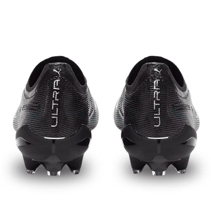 Puma Ultra 5 Ultimate FG Soccer Cleats (Black/Silver/Bright Royal) | SoccerWearhouse