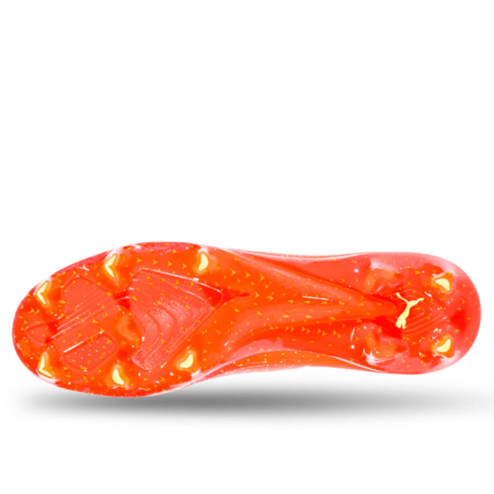 Puma Ultra Ultimate FG/AG Soccer Cleats (Coral/Fizzy Light/Black) | SoccerWearhouse