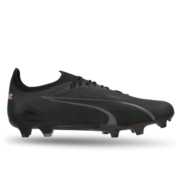 Puma Ultra Ultimate FG/AG Soccer Cleats (Puma Black/Copper Rose) | SoccerWearhouse