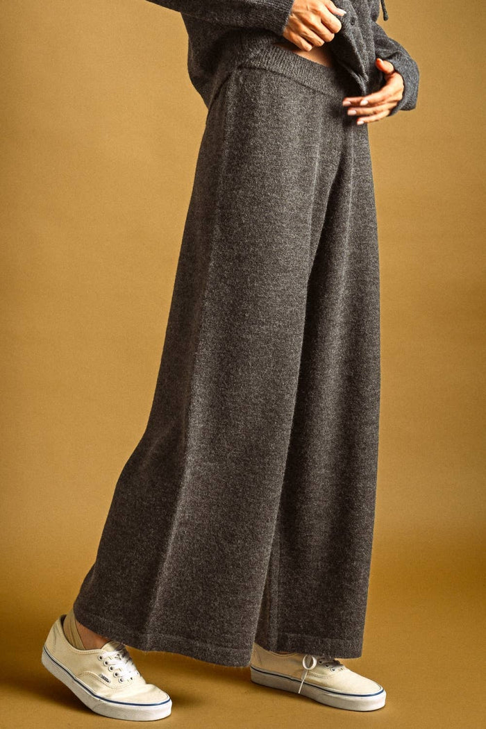 Relaxed Sweater Knit Pant