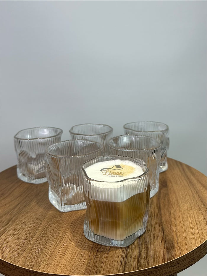 Bavary Ripple Zirconia Drinkglazen 200 - 6 Delig