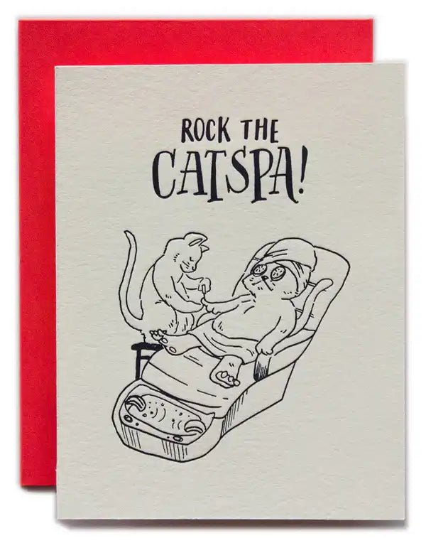 Rock The Catspa Card by Pride Socks