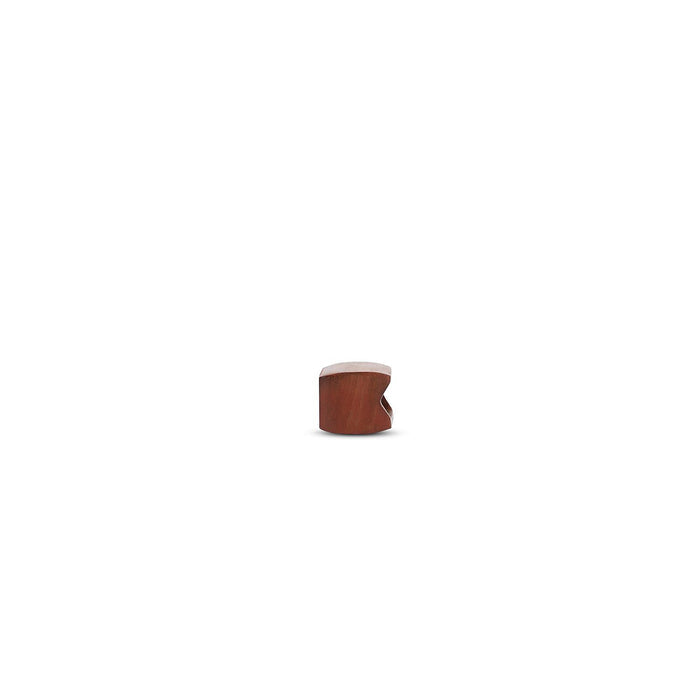 S|P Collection Servetring 5,5x4cm rechthoekig hout Moku - set/4