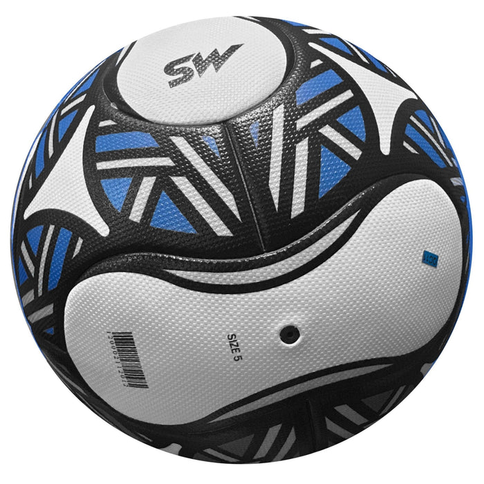 Soccer Wearhouse Thermal Bonded Match Ball (White/Black/Blue) | SoccerWearhouse