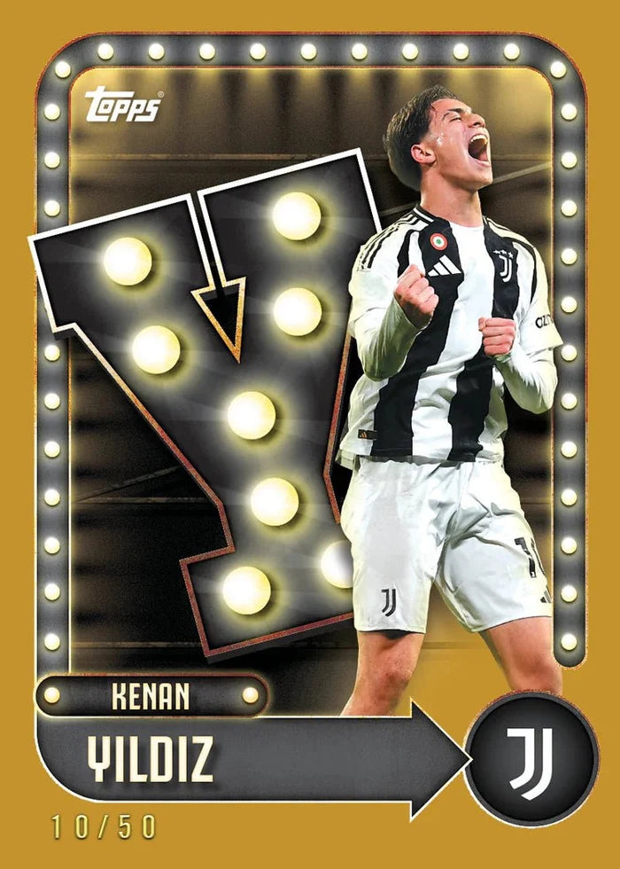 Topps Juventus 25/26 Collectors Tin Set Trading Cards (Black/White) | SoccerWearhouse
