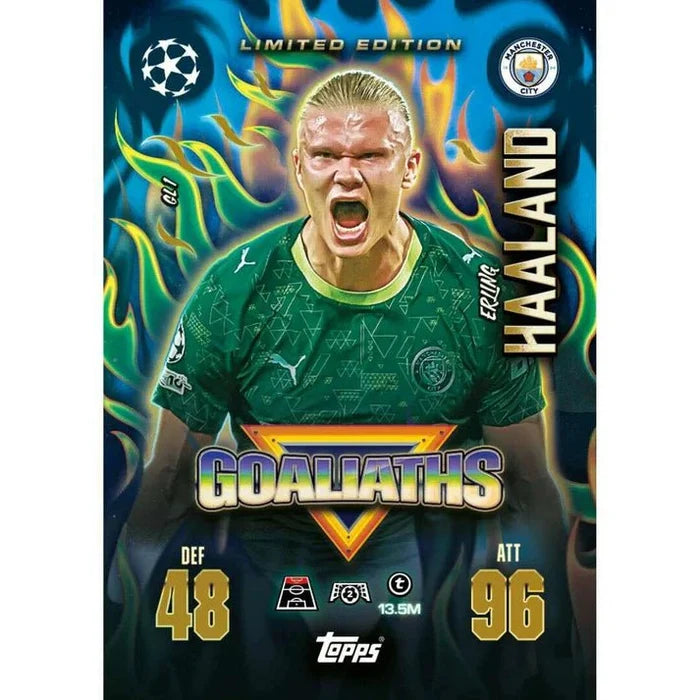 Topps Match Attax 2025/26 Goaliaths Mega Tin 1 (45 Cards + 3 Limited Edition) | SoccerWearhouse