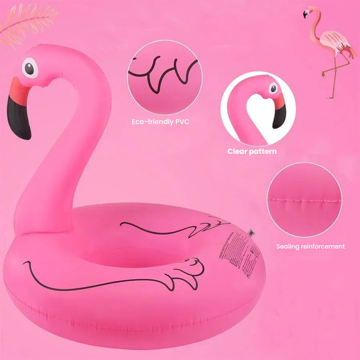 TRANSLINK Flamingo  Pool Float - Fun Floaties Inflatable Swimming Pool