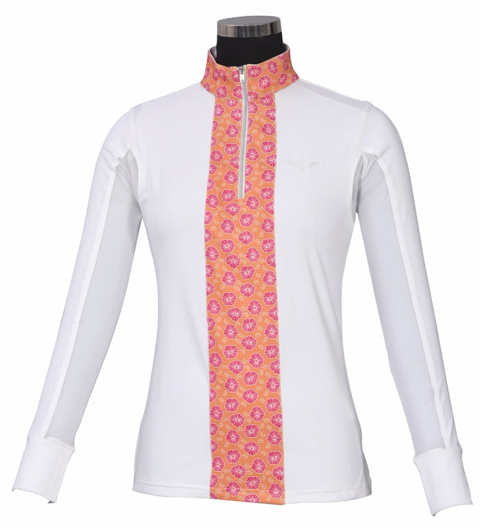 White/Orange / L