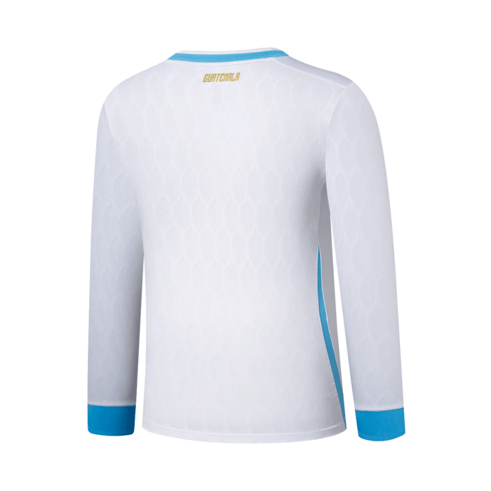 Umbro Guatemala 2026 Long Sleeve Home Jersey (White) | SoccerWearhouse