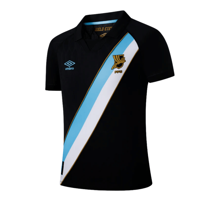 Umbro Men's Guatemala 2026 Authentic Away Jersey (Black) | SoccerWearhouse