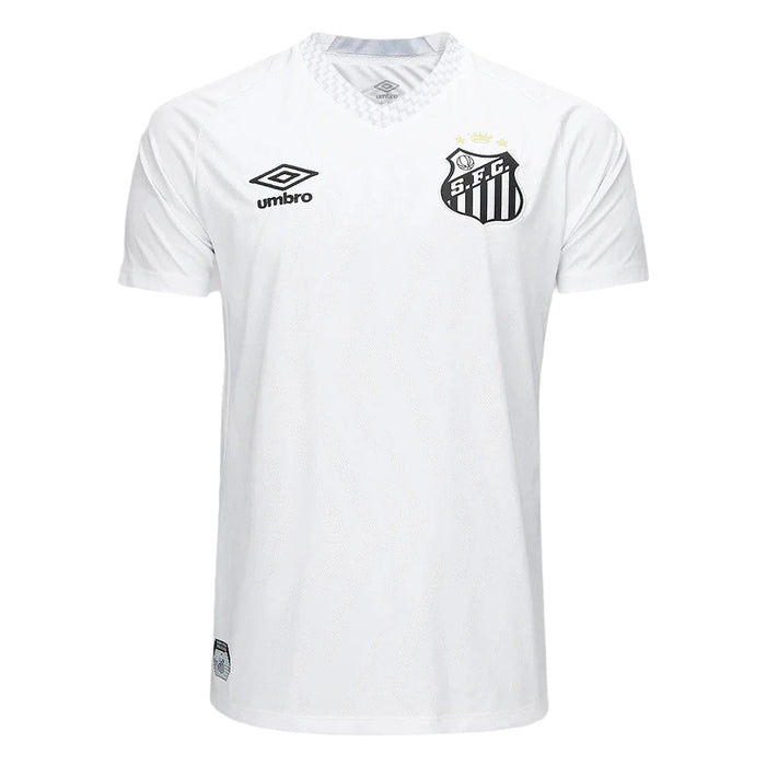 Umbro Neymar Jr Men's Santos FC 25/26 Home Jersey (White) | SoccerWearhouse