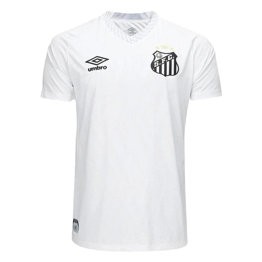 Umbro Neymar Jr Men's Santos FC 25/26 Home Jersey (White) | SoccerWearhouse