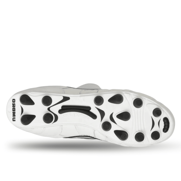 Umbro Speciali Pro 24 FG Soccer Cleats (White/Black/Royal) | SoccerWearhouse
