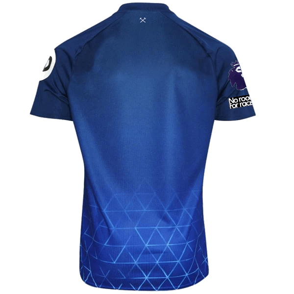 Umbro West Ham Third Jersey w/ EPL + No Room For Racism Patches 23/24 (Navy/Sky Blue) | SoccerWearhouse