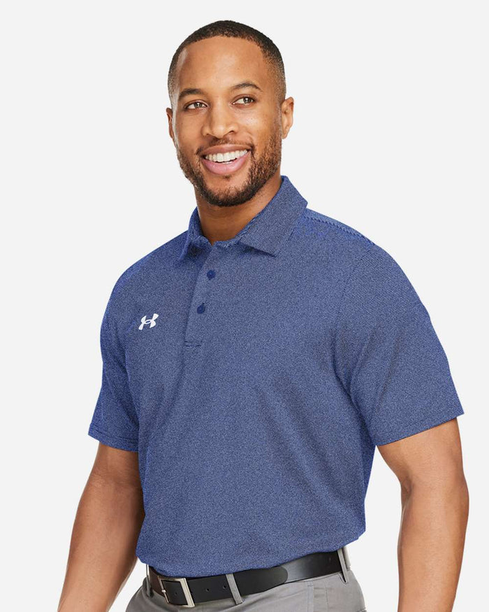 Under Armour Destin Drive "UA Playoff Team Stripe" Performance Polo