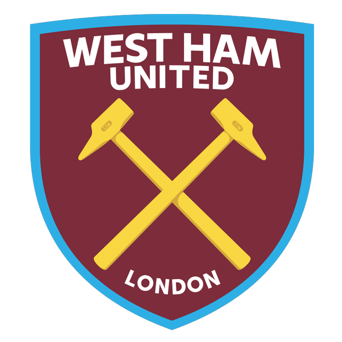 West Ham United FC Decal Sticker | SoccerWearhouse